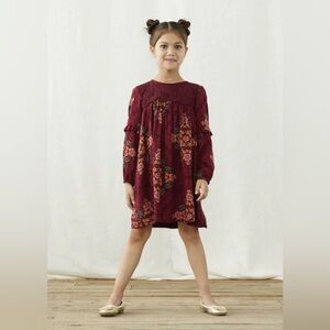 Matilda Jane Just Imagine Emmaline Floral Print Swing Girls Dress Size 14